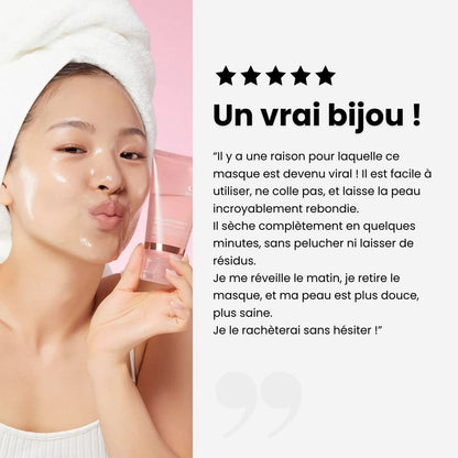 masque de nuit au collagène en tube